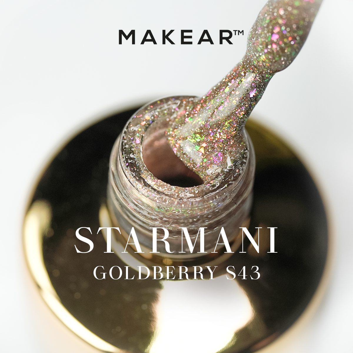 Gel Polish S43 Goldberry - STARMANI - MakeAR™
