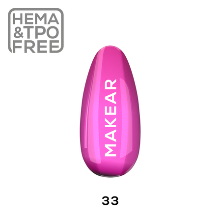 Gel Polish 33 - Flirt Alert - FreeLove - 8ml - MakeAR™