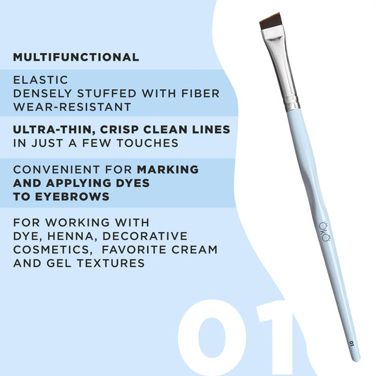 Pinceau #1 - Large Angle - OKO Lash&Brow™