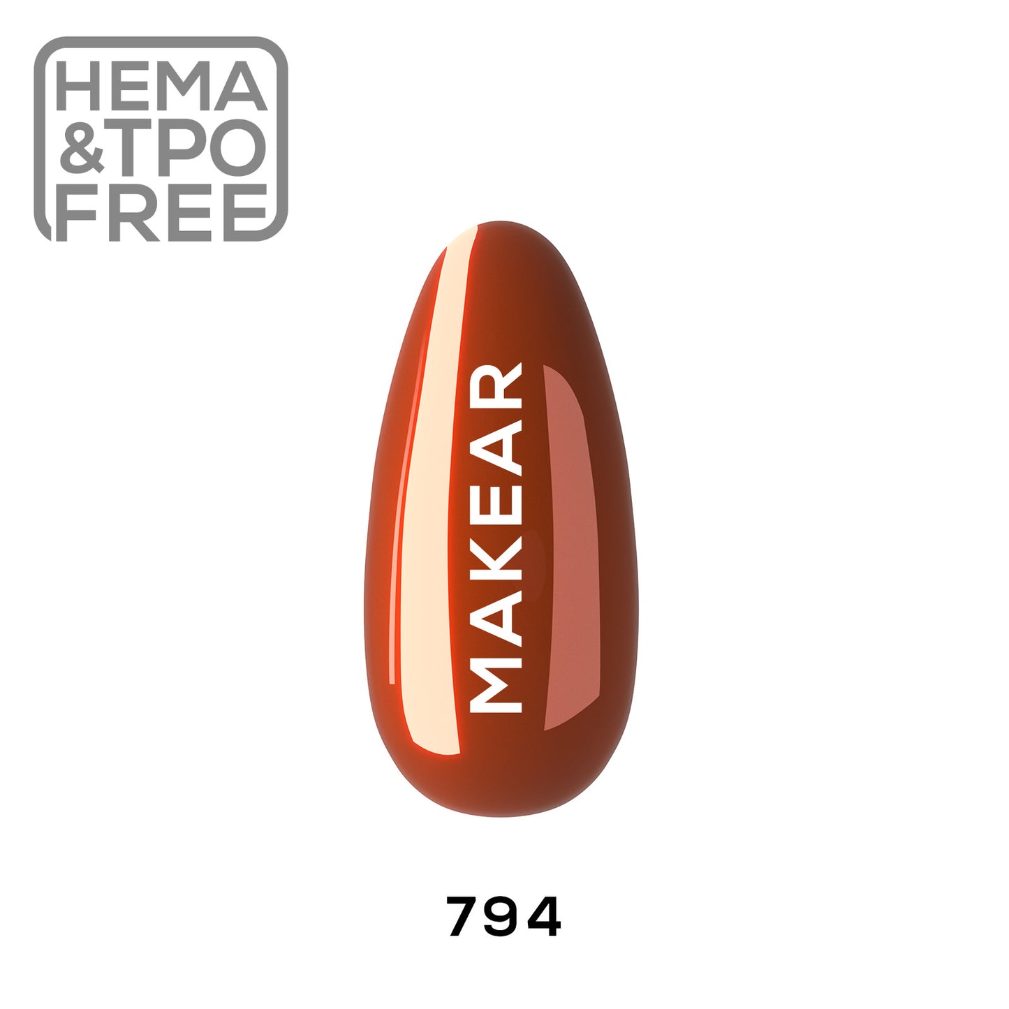Gel Polish 794 - Ich liebe dich - Red Love Limited - 8ml - MakeAR™