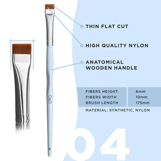 Pinceau #4 - Plat - OKO Lash&Brow™