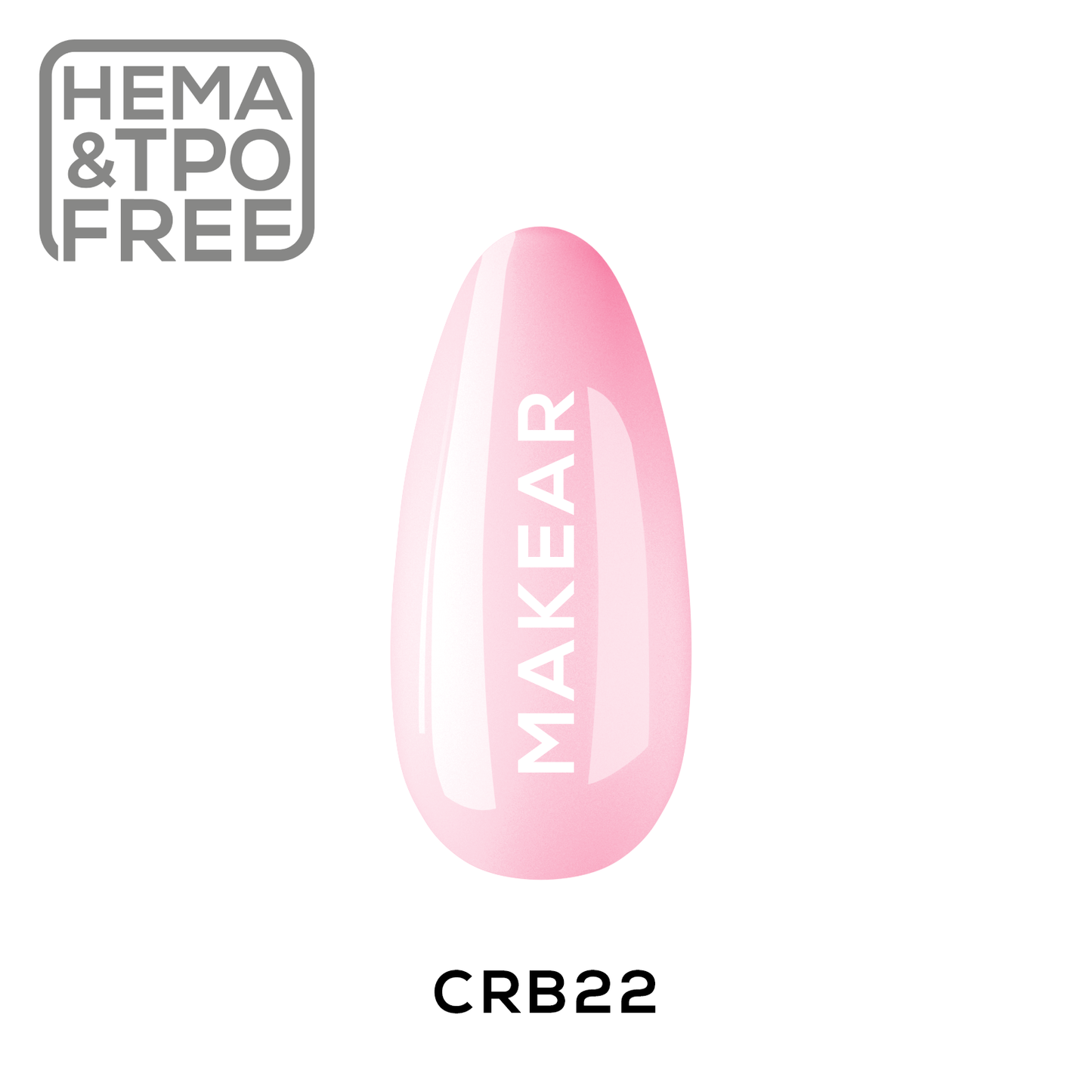 Rubber Base - CRB22 - Petal Pastel - 8 ml - MakeAR™