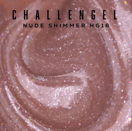 Builder Gel Challengel 16 – Shimmer Nude – MakeAR™