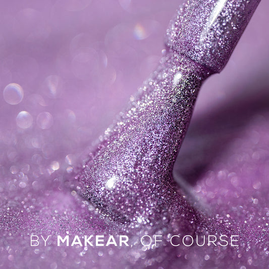 Gel Polish MCL02 - Fluffy violet - Midnight Meow - 8ml - MakeAR™