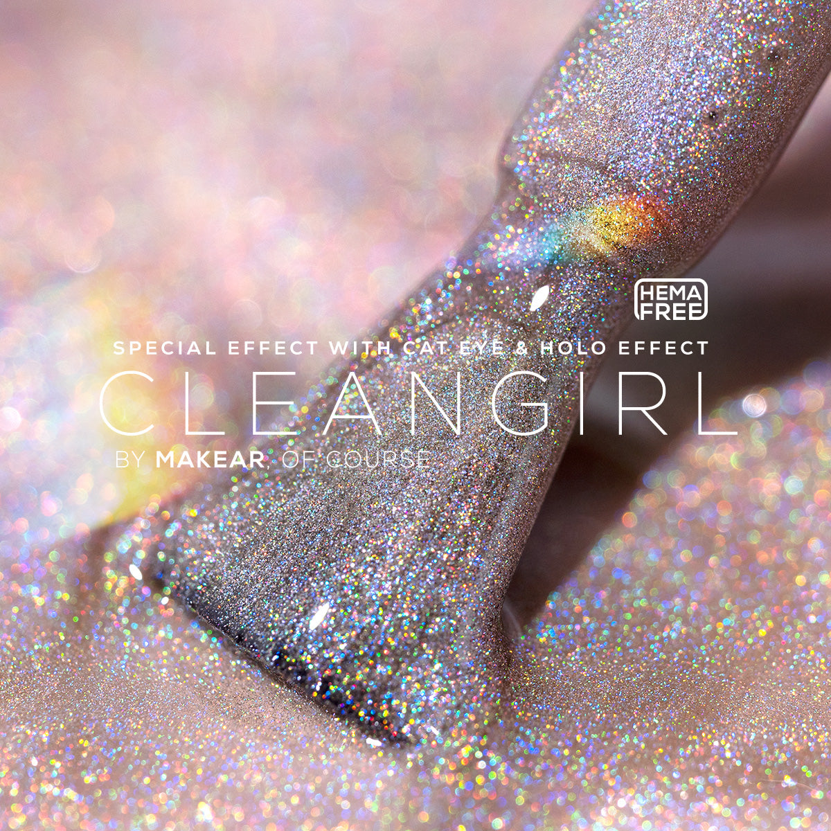 Gel Polish HC04 - Holo Cat Eye - 8ml - MakeAR™