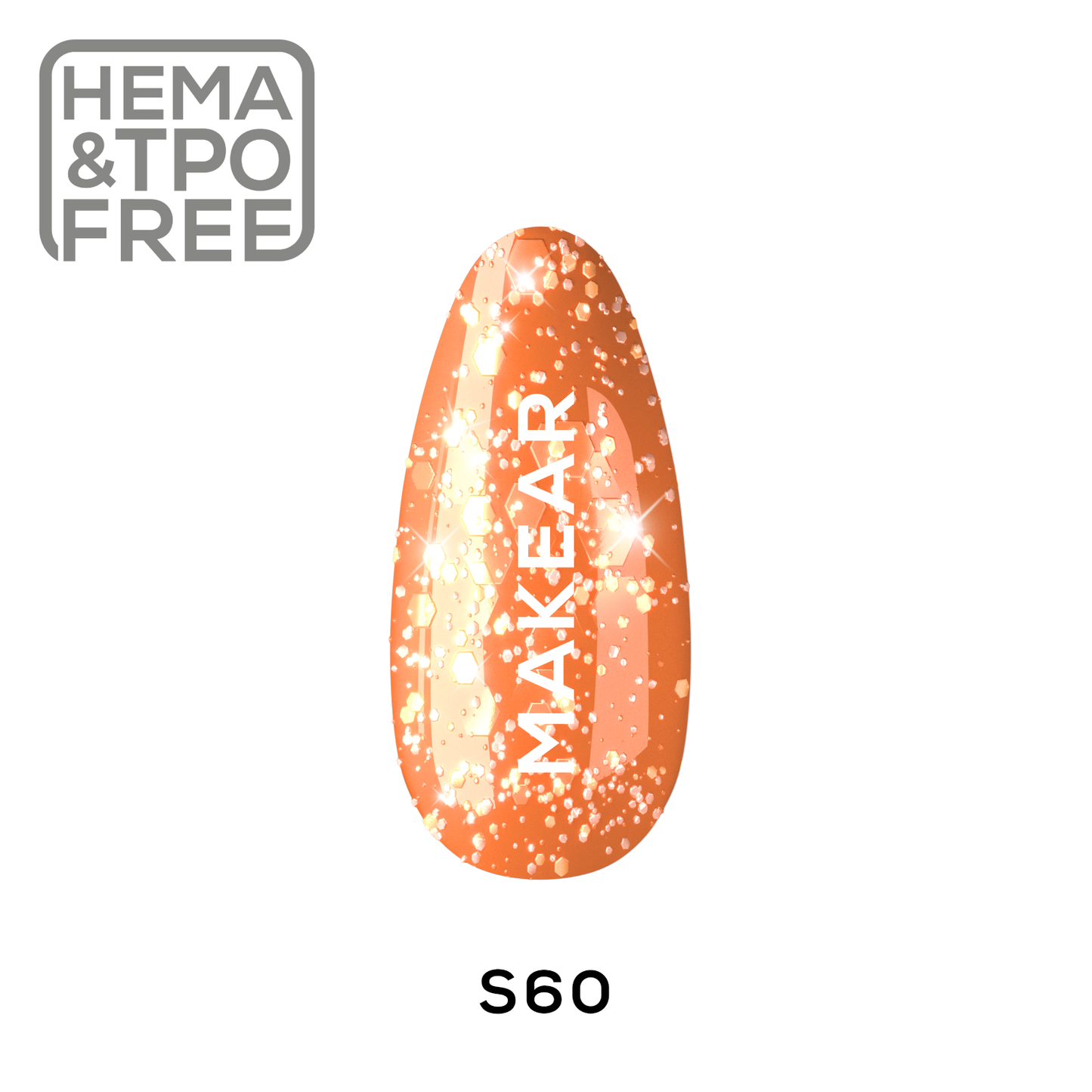 Gel Polish S60 - Copper Star - NailStar - 8ml - MakeAR™