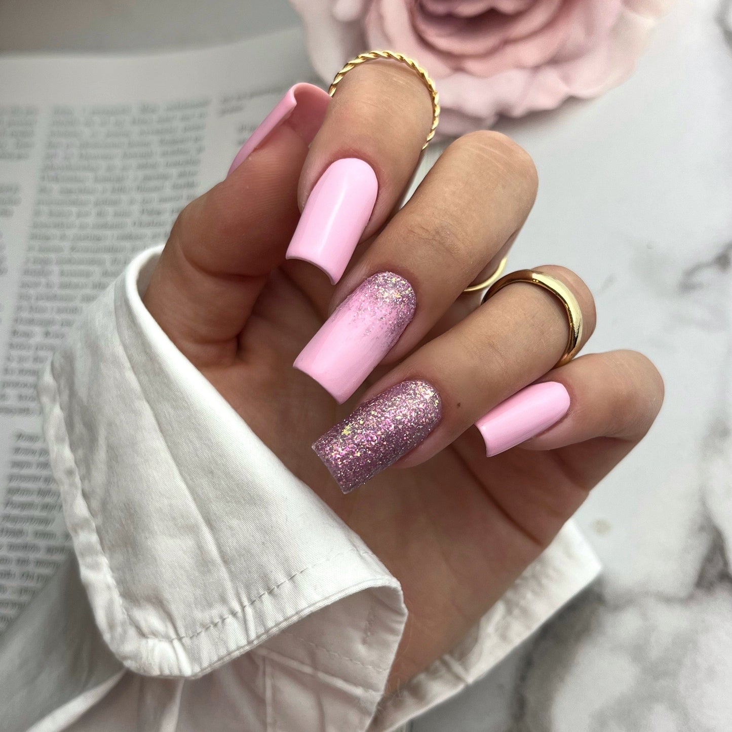 Gel Polish S45 Hugo Rose - STARMANI - MakeAR™