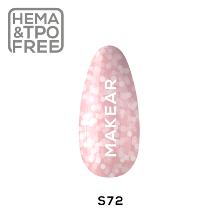 Gel Polish S72 - Lovers Whisper - Your Day - 8ml - MakeAR™