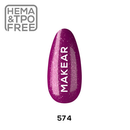 Gel Polish 574 - Lollipop - 8ml - MakeAR™