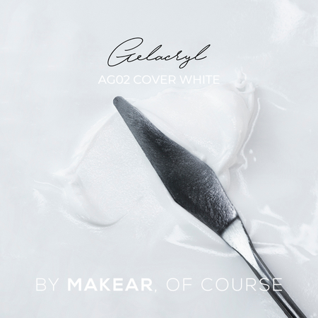 Gelacryl AG02 – Cover White – MakeAR™