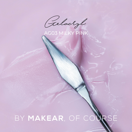 Gelacryl AG03 – Milky Pink – MakeAR™