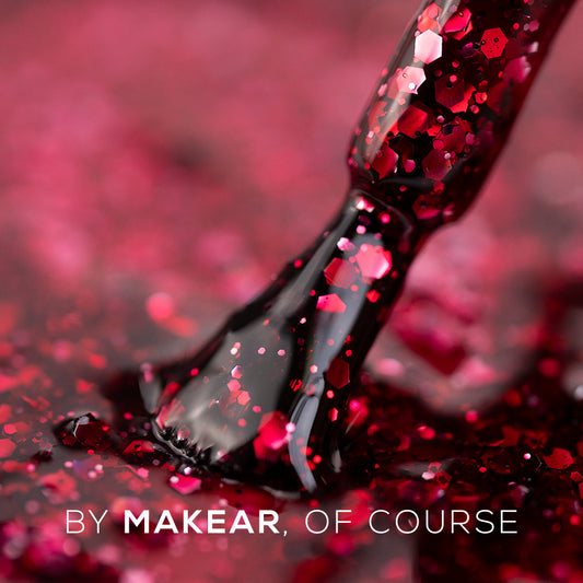 Gel Polish S61 - Cherry Star - X Mass - 8ml - Make AR™