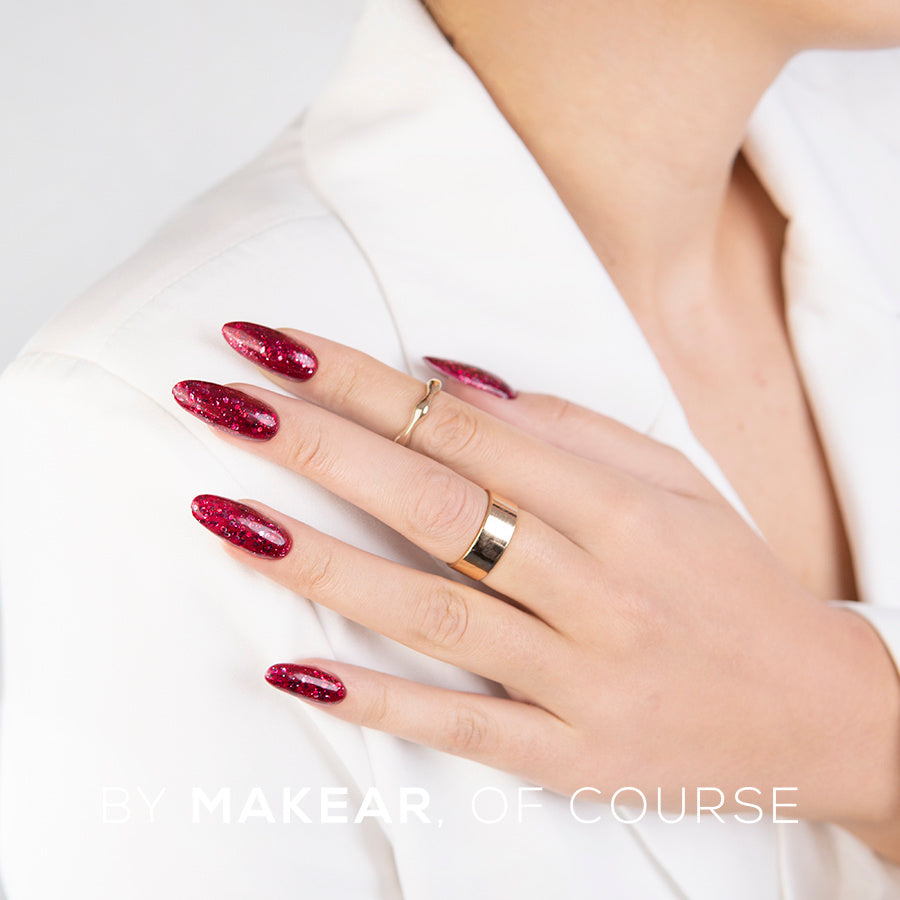 Gel Polish S61 - Cherry Star - X Mass - 8ml - Make AR™