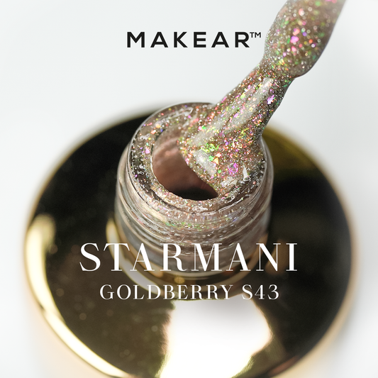 Gel Polish S43 Goldberry - STARMANI - MakeAR™