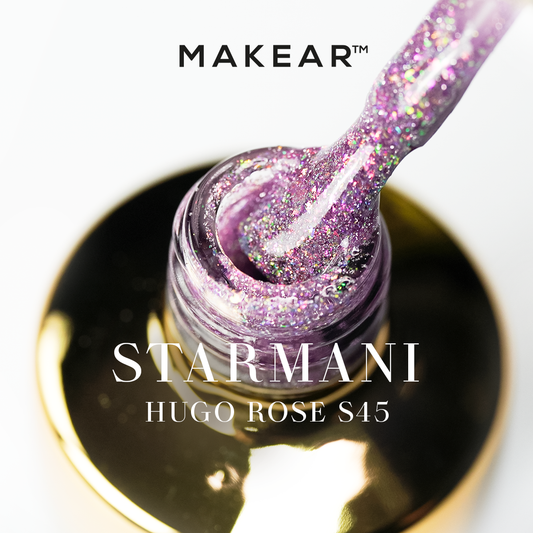 Gel Polish S45 Hugo Rose - STARMANI - MakeAR™