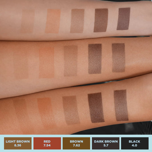 Teinture pour sourcils et cils H20 Liquid Hybrid - Tint Red Light Brown 8.36 - 15ml - OKO Lash&Brow™