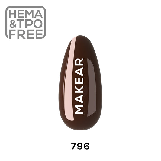 Gel Polish 796 - Je t'aime - Red Love Limited - 8ml - MakeAR™