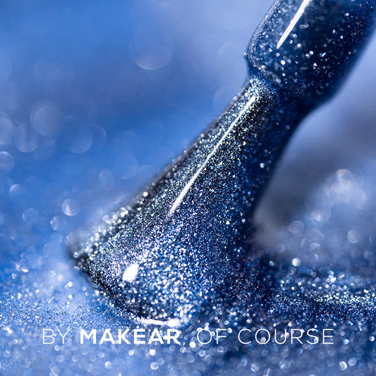 Gel Polish MCL04 - Furry Blue - Midnight Meow - 8ml - MakeAR™