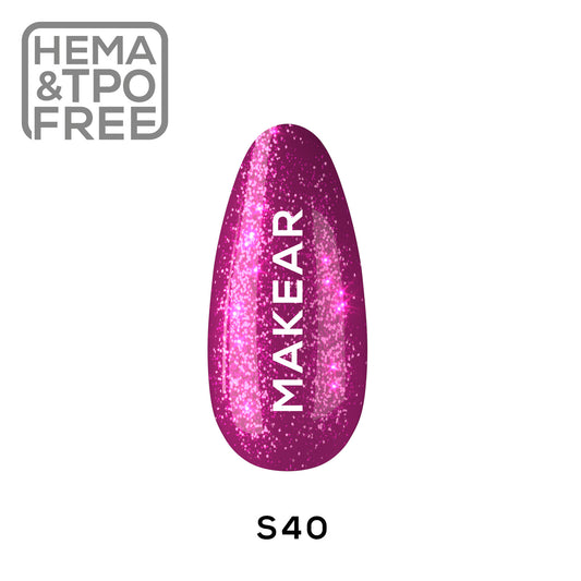 Gel Polish S40 - Touch Me - Bling Me Up - Makear™