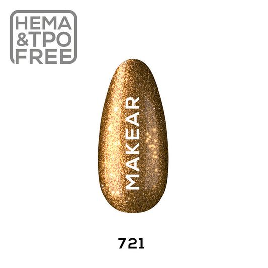 Gel Polish 721 - Glamour Série - 8ml - MakeAR™