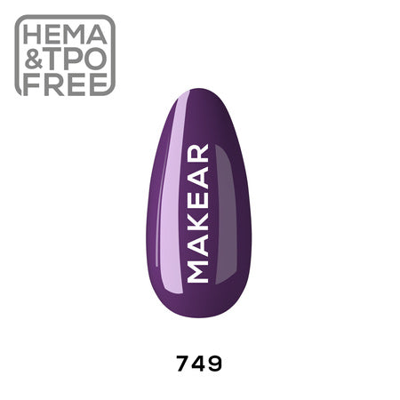 Gel Polish 749 - Glamour Série - 8ml - MakeAR™