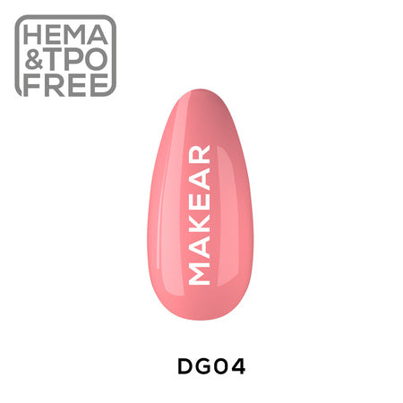 Gel Polish DG04 - Beach Peach - Sweet&Tasty - 8ml - MAKEAR ™