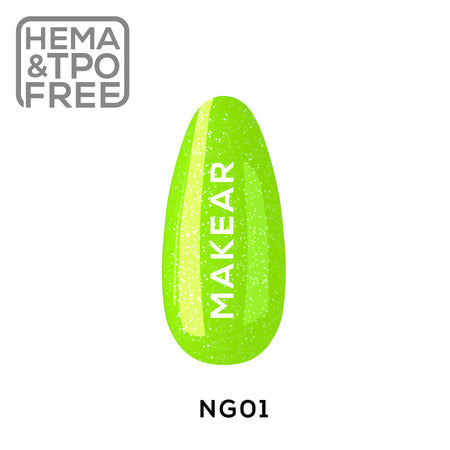 Gel Polish NG01 - Jamaica Neoshine - NeonShine - 8ml - MakeAR™