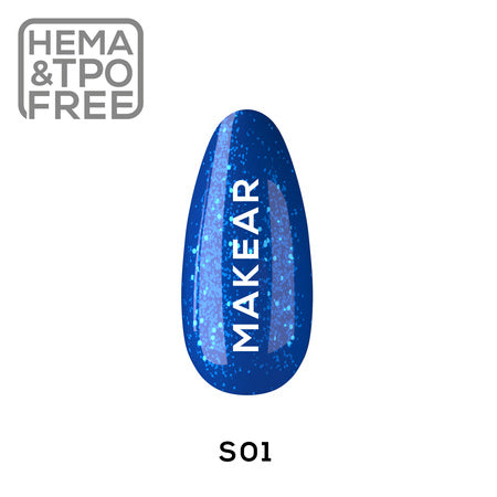 Gel Polish S01 - Diamond Série - 8ml - MAKEAR ™