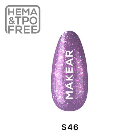 Gel Polish S46 Violetino - STARMANI - MakeAR™