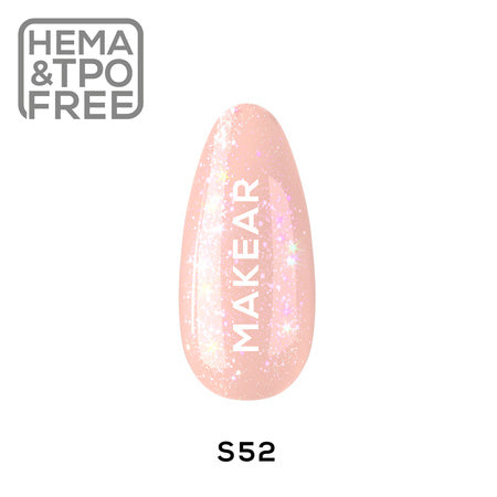 Gel Polish S52 - Glitter Idol - Summer Lineup - 8ml - MakeAR™