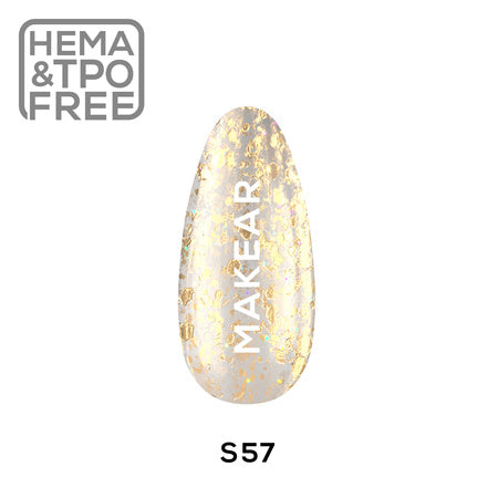 Gel Polish S57 - Pink Aurora - Stellar - 8ml - MakeAR™
