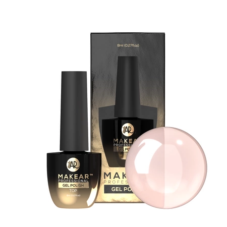 Top No Wipe Milky Nude - 8ml - MakeAR™